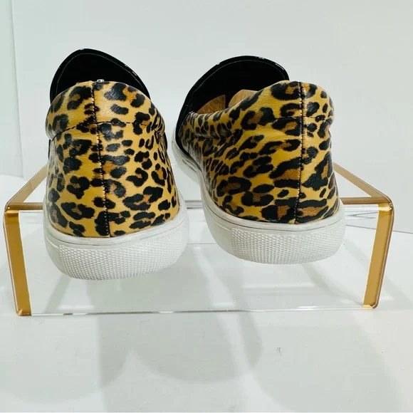 💚 KNEA BORN CHEETAH SLIP-ON WOMENS SIZE 9.5 COMFY GOOD COND FUN FASHIONABLE - Picture 8 of 10